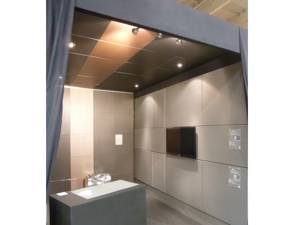 Clip Concept : Les dalles ZINC pour la rénovation de plafond et murs